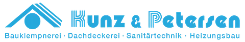 Kunz & Petersen Bauklempnerei - Dachdeckerei - Sanitärtechnik - Heizungsbau in Hamburg Logo Fußzeile 01